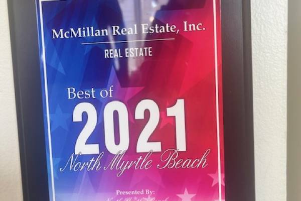 2021 Best of North Myrtle Beach - Real Estate